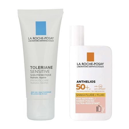 Set Toleriane Sensitive + Anthelios Shaka Cc La Roche Posay