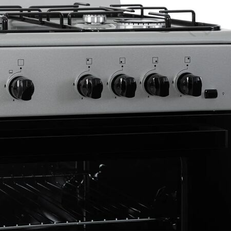 Cocina Philco Multigas 56cm Gris Plata Luz PHCM56P
