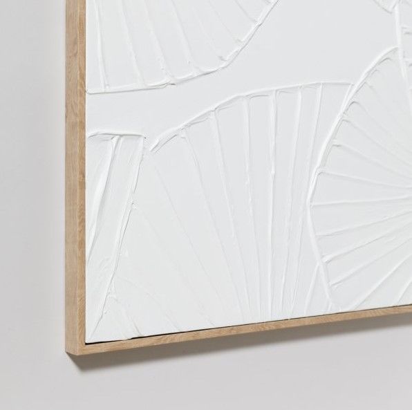 CUADRO LOTUS WHITE 62X92 CM - Vista 3