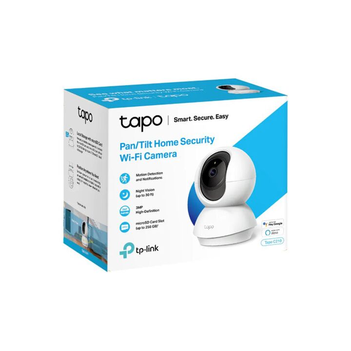 Cámara IP 3MP Cloud Tp-Link Tapo C210 UHD Seguridad - Vista 1