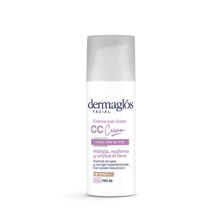 Dermaglos Crema Facial CC Cream Fps 30 Tono 1 50g