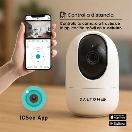 Cámara de Seguridad Dalton Interior WiFi 3mp FHD DA-CAM02