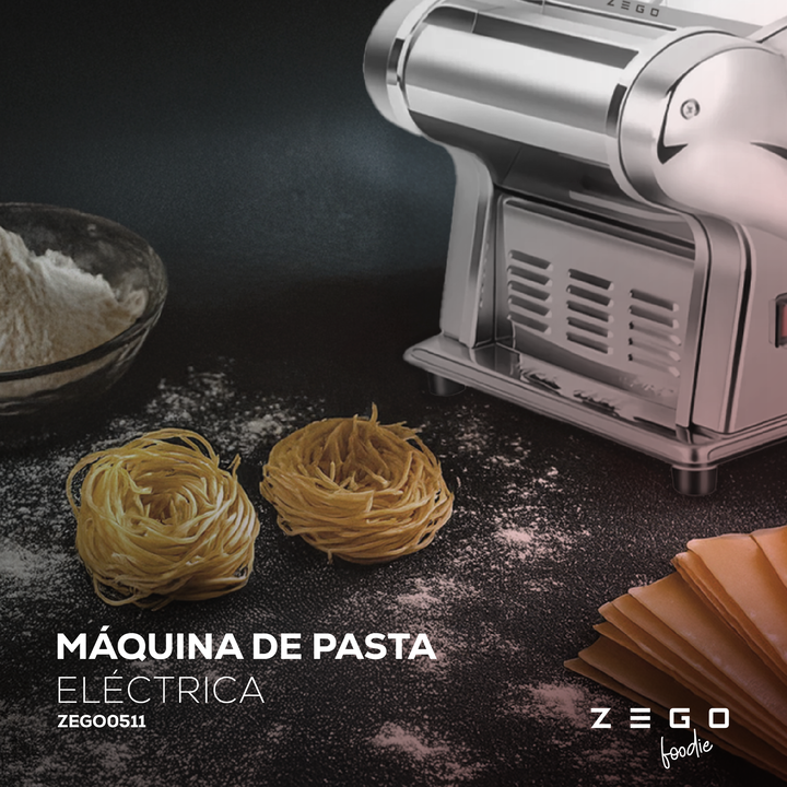 Máquina De Pastas Profesional Zego Acero Inox Eléctrica - Vista 2