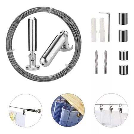 Barral de Ducha Gadnic de Acero Inoxidable