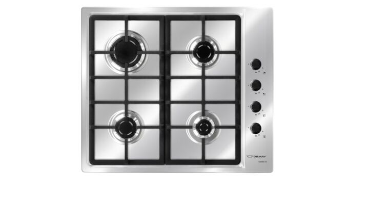 Anafe Multigas 4 Hornallas Con Encendido Rejillas Fundicion Classic Ix Inox Ormay - Vista 1