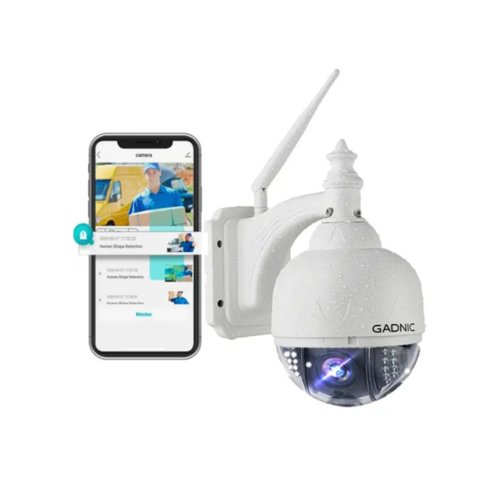 CAMARA DE SEGURIDAD GADNIC IP DOMO MOTORIZADO (C:BLANCO P2P00038) - Vista 1