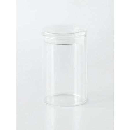 Frasco Blackly Clear Transparente con Tapa 950 ml