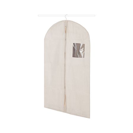 Funda Ropa Traje con Cierre Visor 60x100 Cm Compactor 