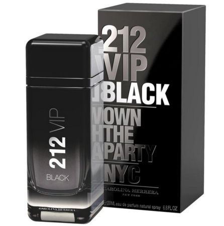 Carolina Herrera 212 Vip Black Men EDP 200 Ml