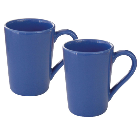 Set X2 Jarros Mug 230 Cc Azul - Oxford