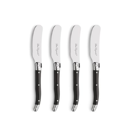 Set x 4 Cuchillos untadores Lou Laguiole Acero Inoxidable Amefa  