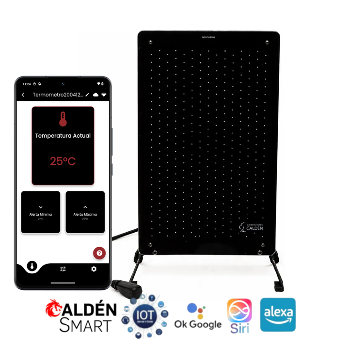 Calefactor Calden Eléctrico 2000W Fijo/Móvil - Vista 4