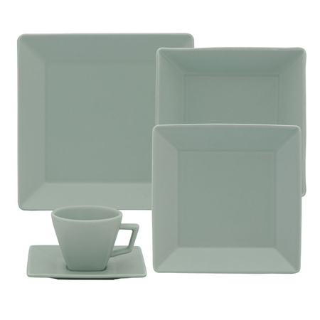 Quartier Menta - Juego De Vajilla X 30 Piezas