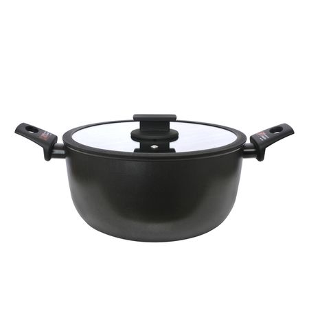 Cacerola 26 cm Antiadherente ITALIA Apta Induccion 3,5 mm Fortezza