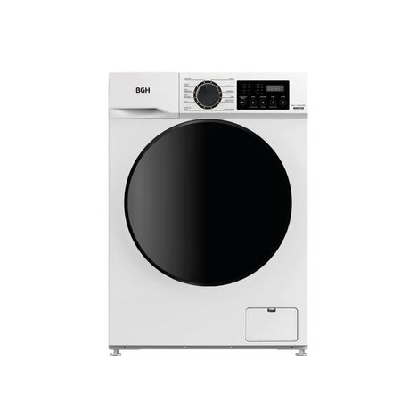 Lavarropas BGH  8Kg 1400RPM Inverter Carga Frontal BWFE08W24AR Blanco