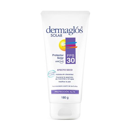 Dermaglós Protector Solar Fps 30 Crema Efecto Seco Matifica
