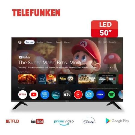 SMART TV TELEFUNKEN 50 TK5026UG6G 4K GOOGLE