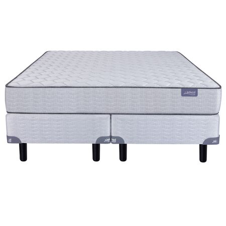 Colchon y Sommier Inducol Vinson King Size 180x200x20cm Espuma de Alta Densidad Extra Firme