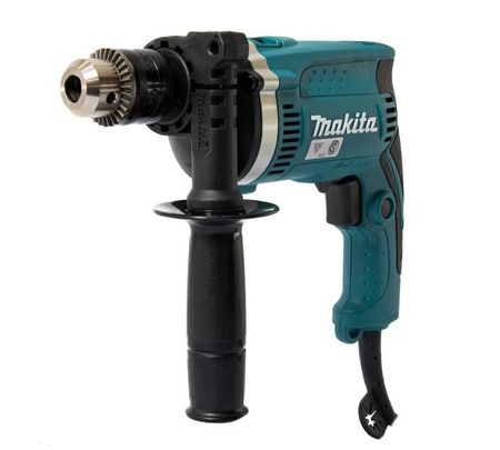 TALADRO PERCUTOR-ATORNILLADOR- ELÉCTRICO 13MM 710W- MAKITA- (162.HP1630)