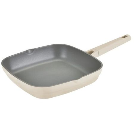 Sartén Antiadherente Cuadrada 26cm Carol de Aluminio Fundido beige