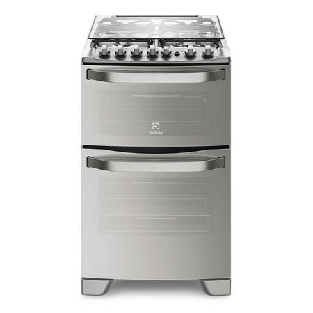 Cocina Electrolux Eléctrico y Gas 56DXQ 56 Cm Doble Horno