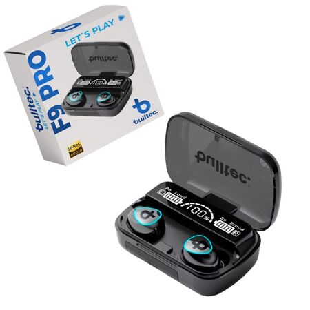 Auricular Bluetooth con Powerbank F9 PRO BULLTEC