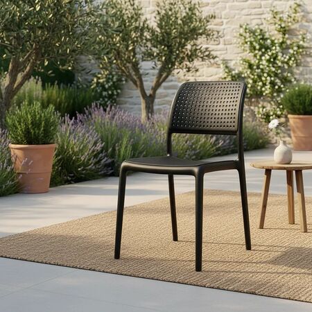 Combo x4 Silla Quality Plastic Modelo Mai Apilable Reforzado