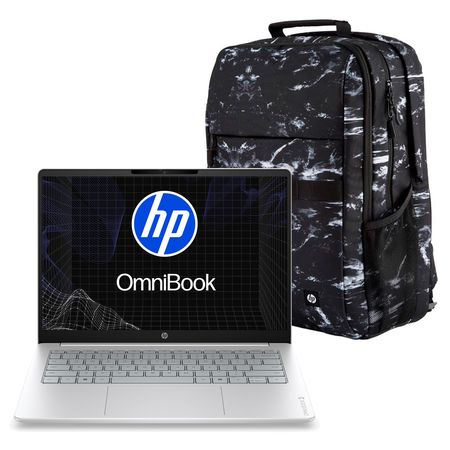 Combo Notebook Hp Omnibook 3 14-hu0050la + Mochila Campus XL