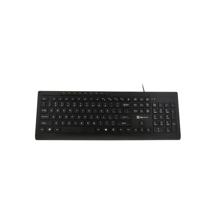 Teclado Klipxtreme Brújula Multimedia Ultradelgado Esp USB - Vista 3
