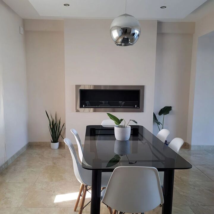 Chimenea Paris 140 CM Acero Inoxidable Smart - Vista 6