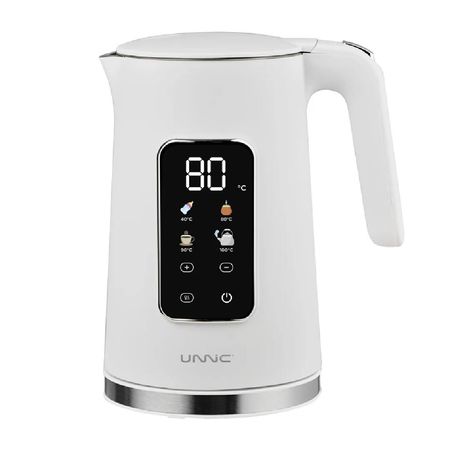 PAVA ELECTRICA UNNIC KETTLE03 1.7 LTS SELECTOR TEMPERATURA TACTIL LED BLANCO