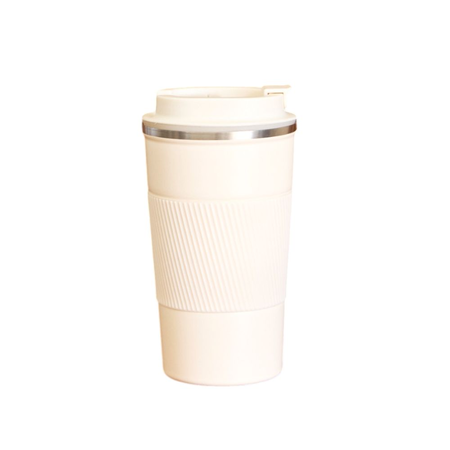 Vaso termico acero inoxidable cafe 510ML blanco natural