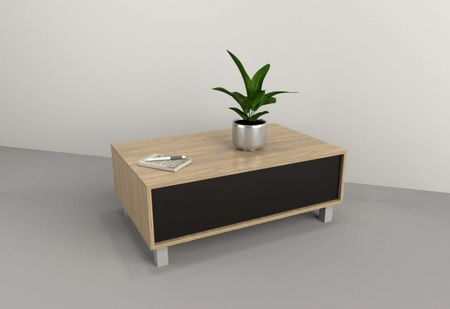 Centro Livining Con Cajon Olmo F.|negro M. Tables