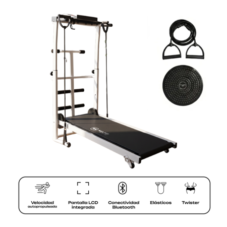 Cinta Caminadora Magnética Melfit Rodillos Sin Motor Mf100