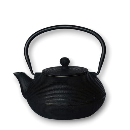 Tetera hierro fundido con filtro infusor  500 ml color negro