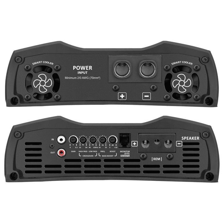 Amplificador Taramps MD 5000.1 5000W RMS Full Range Monoblock 1 Ohm Clase D - Vista 3