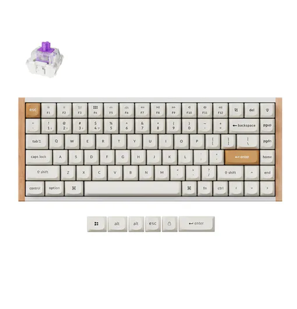 Teclado Magnetico Inalambrico Keychron K2 He Blanco A01750