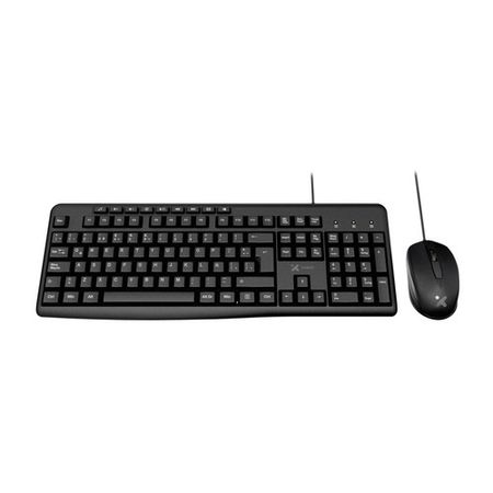 Combo Teclado y Mouse XTech USB Español Negro