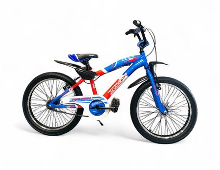 Bicicleta Raleigh MXR20- R.20"- Rojo/Azul- Cuadro de aluminio_ Frenos V-Brake- 1Vel.