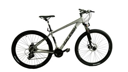 Bicicleta Raleigh Mojave 2.0 - Talle 15"/S - Gris/Negro -Cuadro de aluminio- Frenos a discos mecánicos- 21 Vel. Rodado 29 _ Línea 2026.