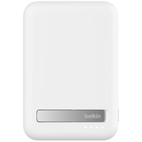 Batería externa magnetica Belkin 10.000 mAh Stand Qi2 15W Blanco - Vista 5