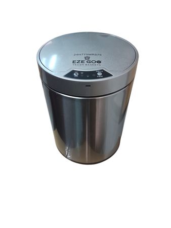 Cesto de Basura Ezego Acero Inox 8L RM52 con Sensor de Movimiento