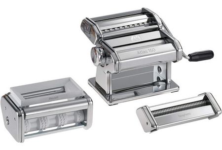 Fabrica De Pastas Marcato Pasta Set Fideos Ravioles Italiana Color Acero Cromado