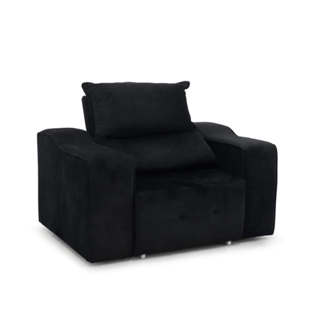 Sillon esquinero California un cuerpo color negro