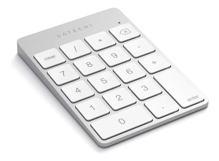 Teclado extendido Bluetooth Satechi - Plata - Inglés