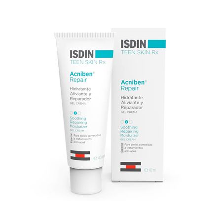 Hidratante Isdin Acniben Teen Skin Repair Reparadora 40 Ml