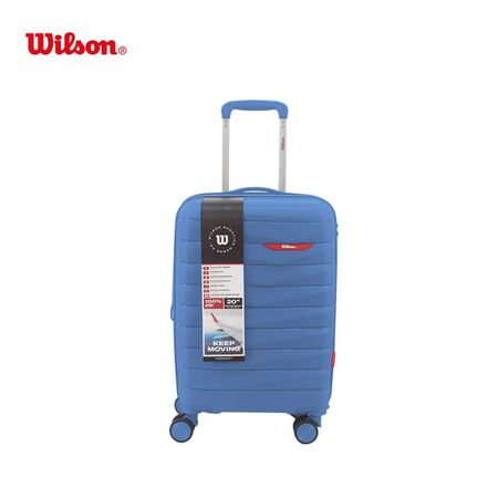 Valija 20" Rigida 4 Ruedas Giratorias Wilson 65.1767f/2 Azul Francia