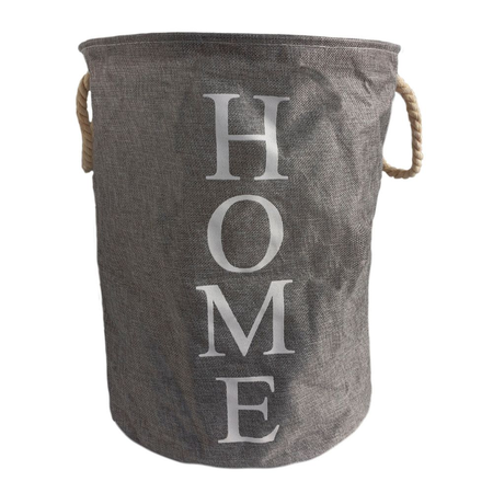 Canasto Cesto Organizador Gris