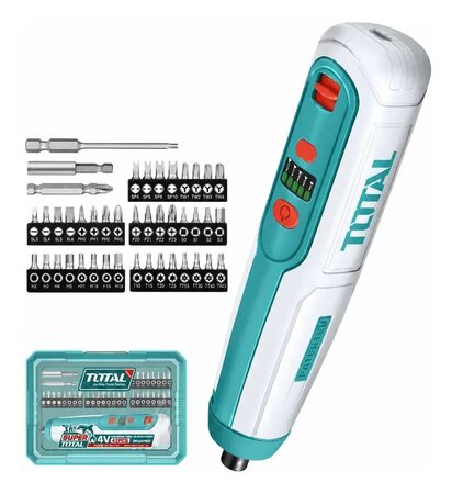 Atornillador Inalambrico 5nm Total Tsdli04062 + Accesorios