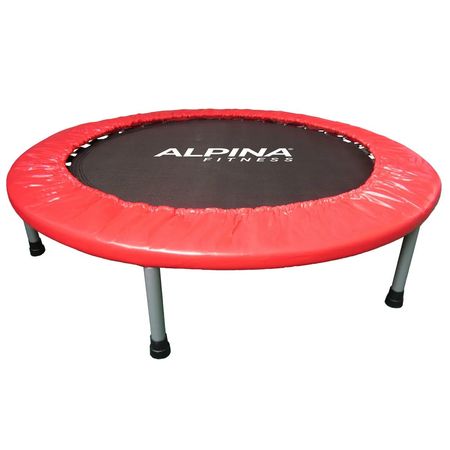 Mini Trampolin Gimnasia Fitness Profesional 1 Mts Alpina Rojo